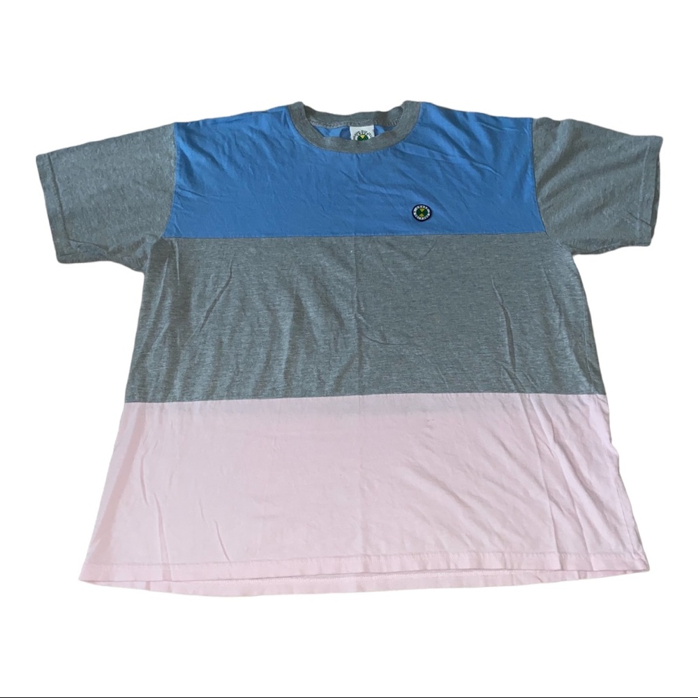 Vintage Cross Colours Colorblock Shirt